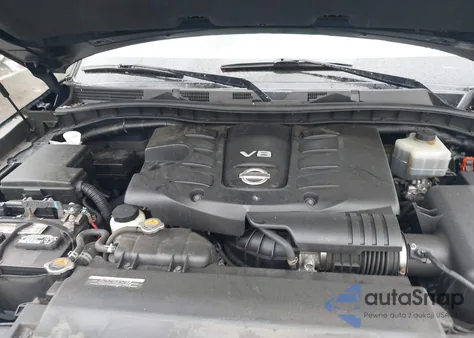 2017 Nissan Armada Platinum z USA, uszkodzony, nr VIN JN8AY2NC9H9512752